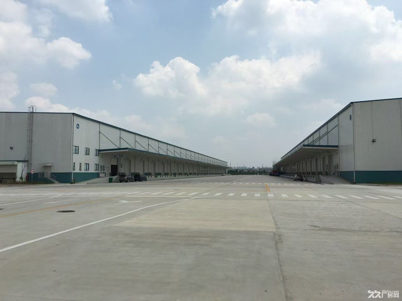 宁波奉化高标仓出租全单层12000平双边卸货口可分带雨棚 - 2