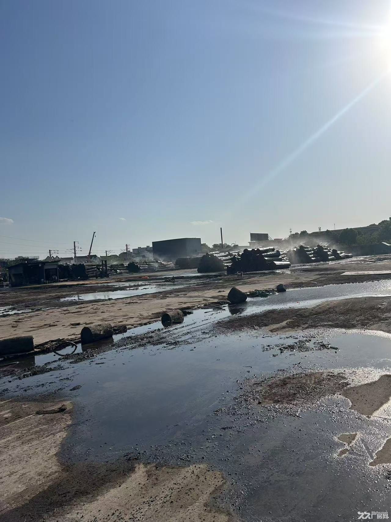 嘉善庄港12亩工业空地，特价3万亩，适合堆场钢材物流设备