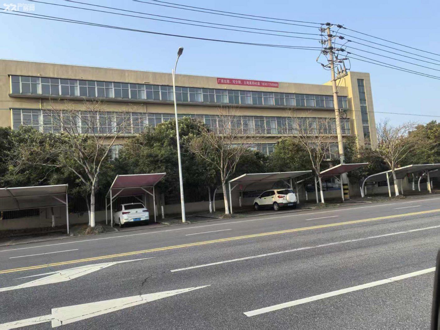 海宁尖山工业区，标准厂房，3万平，可分割