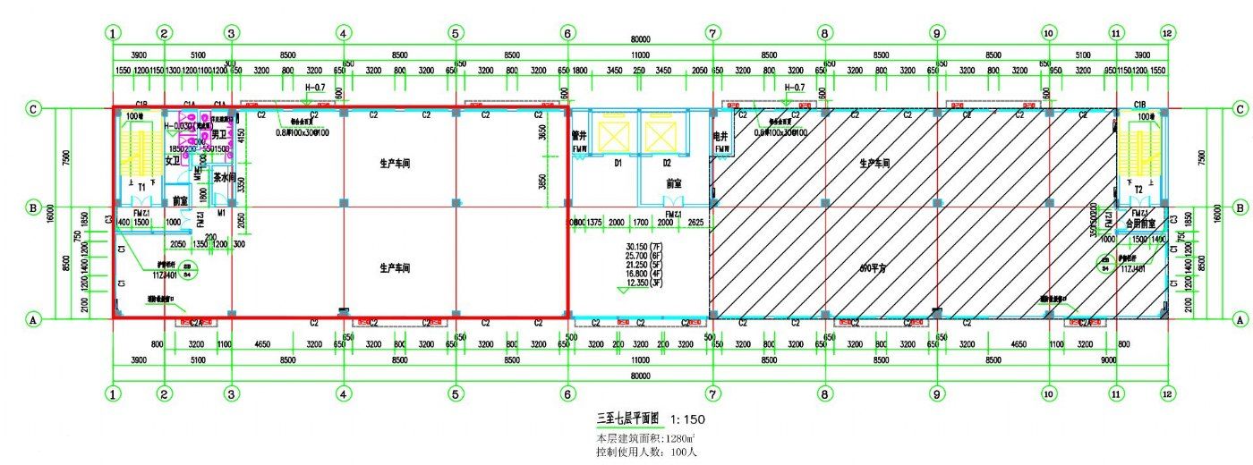 广州市黄埔区云埔街道（厂房办公）650方
