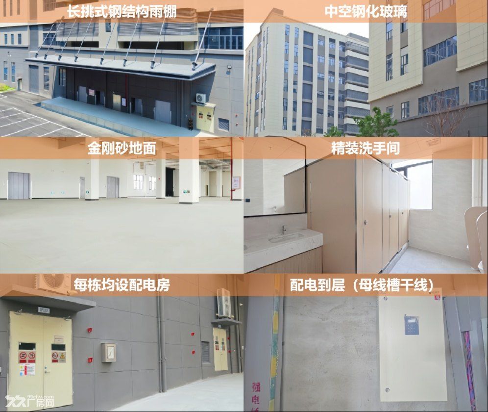 临广、临莞原房东90000平重工业标准厂房出租，大小可分租 一楼高7.8米 - 5