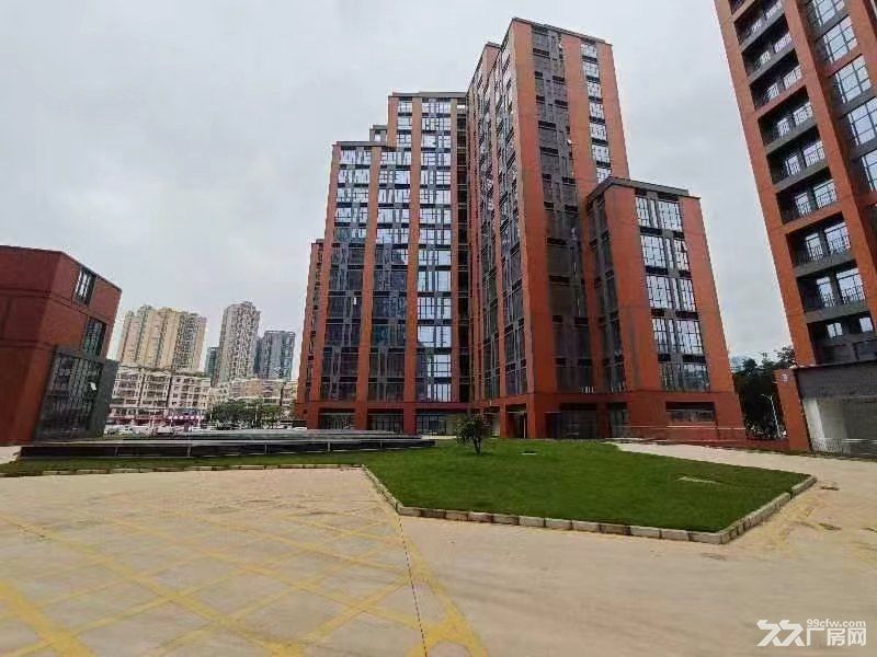 松岗地铁口全新红本研发办公厂房100平起出租，可包隔墙，刷地坪漆 - 2