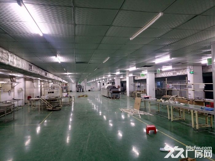 凤岗出租带装修厂房1100平方、有办公室 - 2