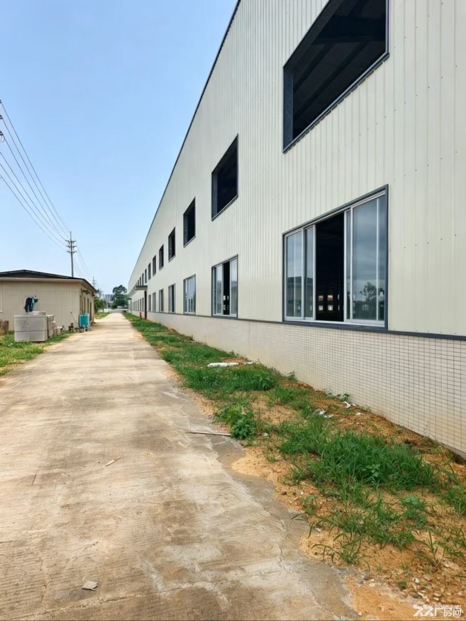 原房东高10米独门独院钢构厂房出租，建面25000㎡ - 2