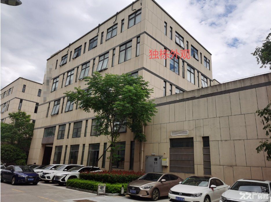 长沙麓谷高新区4层独栋1838平方，首层7.2米，送120万精装出售 - 2