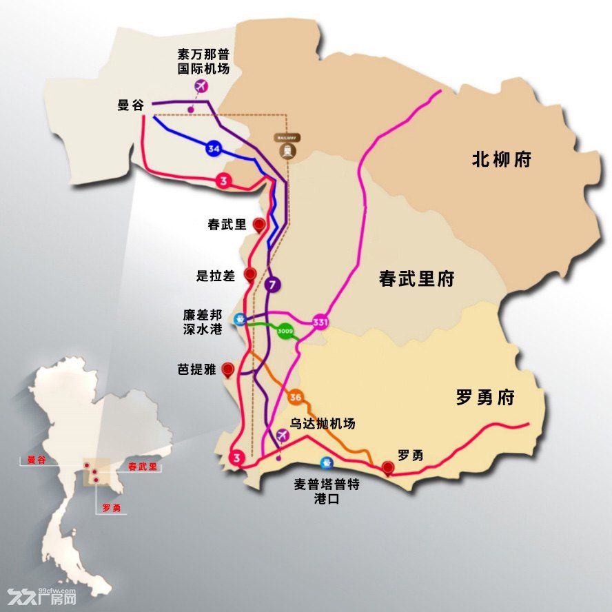 绿天使(泰国)罗勇产业园厂房土地出租出售/企业出海泰国 - 4