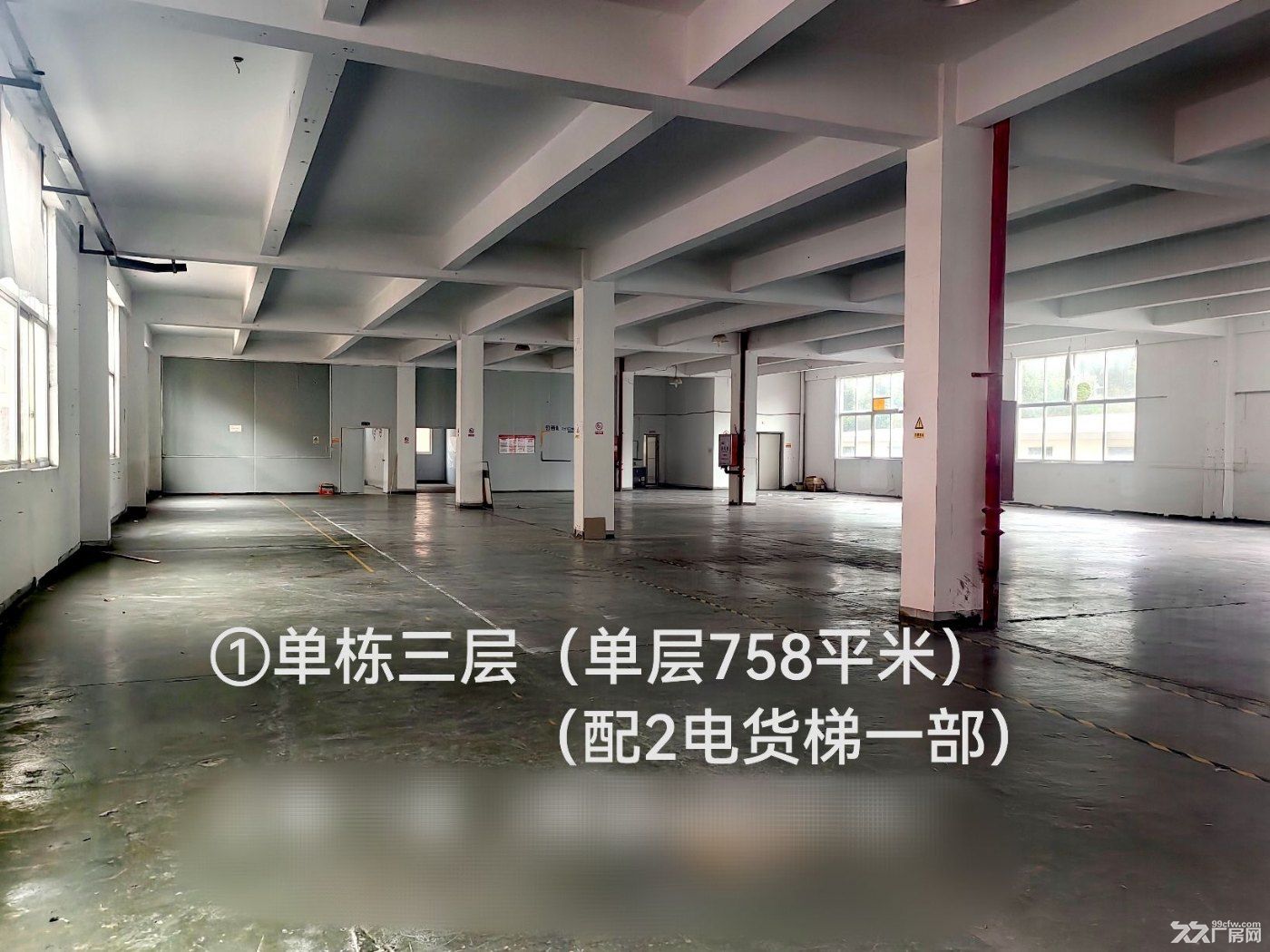多栋标准厂房房东直租,交通便利,单层面积可选758、1060、1388、1552 - 6