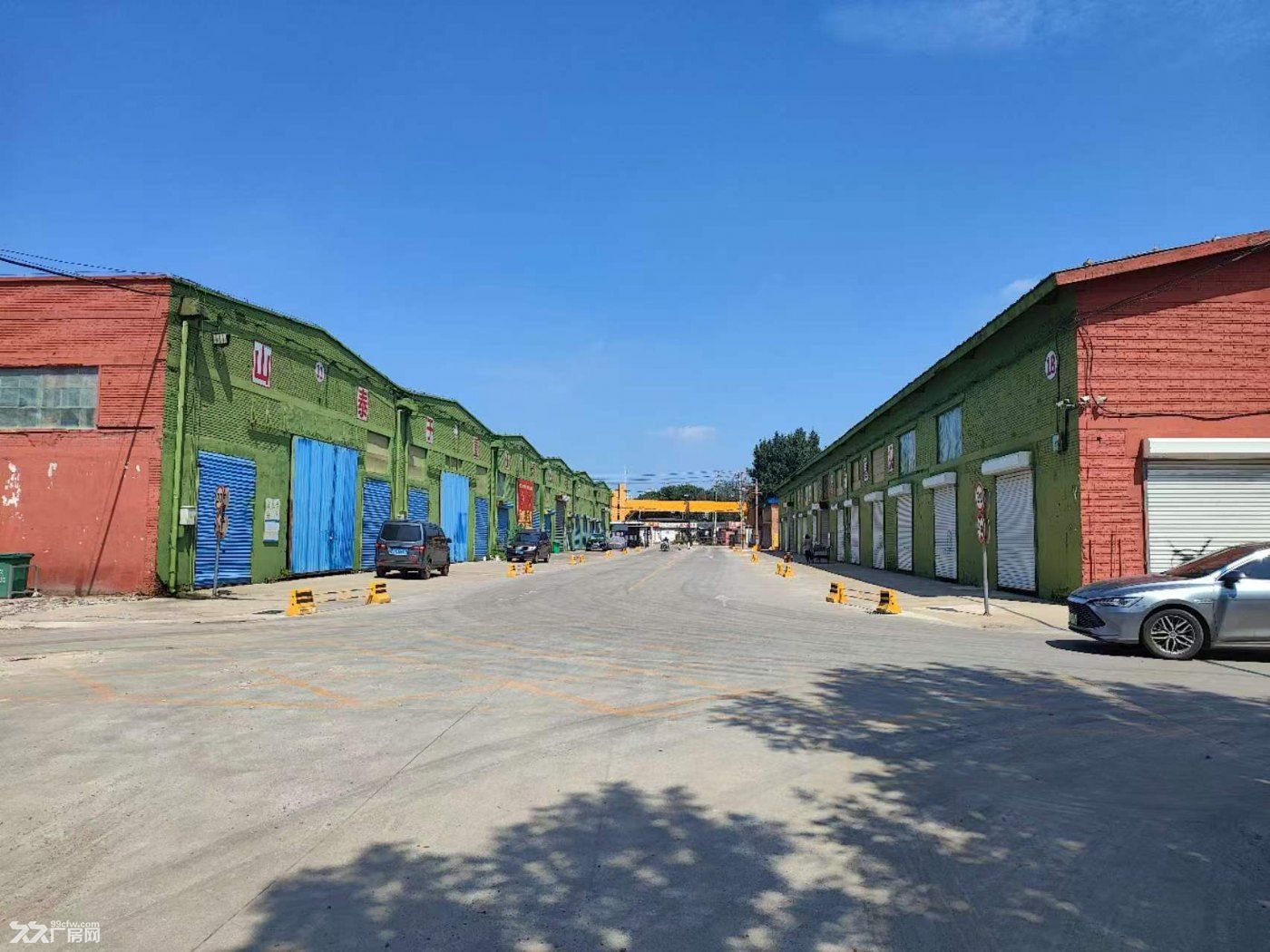 滨海新区胡北路 天津外运新河储运丁戊类库房、露天堆场出租,自带内河码头,可分租 - 2