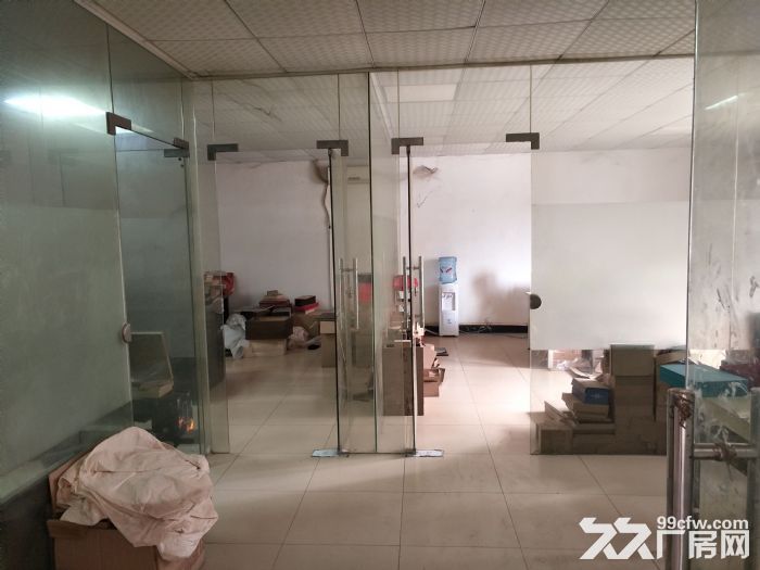 凤岗竹塘出租一楼小面积现成精装修办公室厂房300平 - 3
