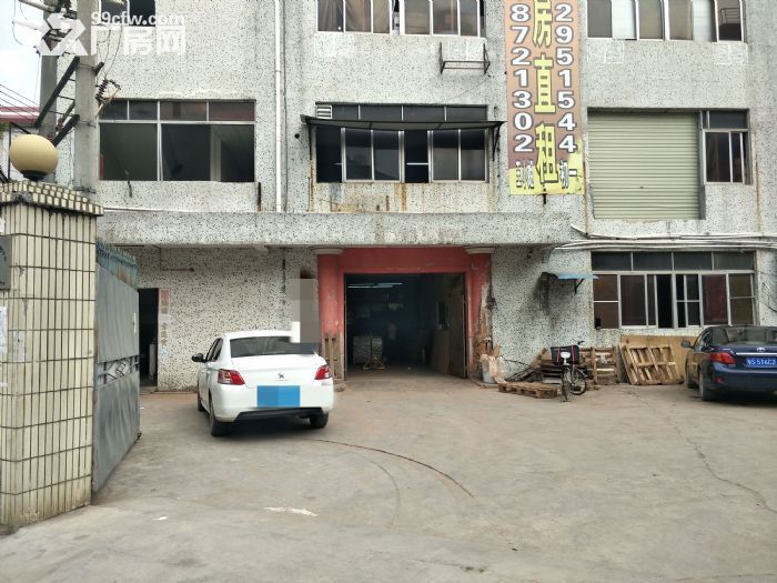 凤岗竹塘出租一楼小面积现成精装修办公室厂房300平