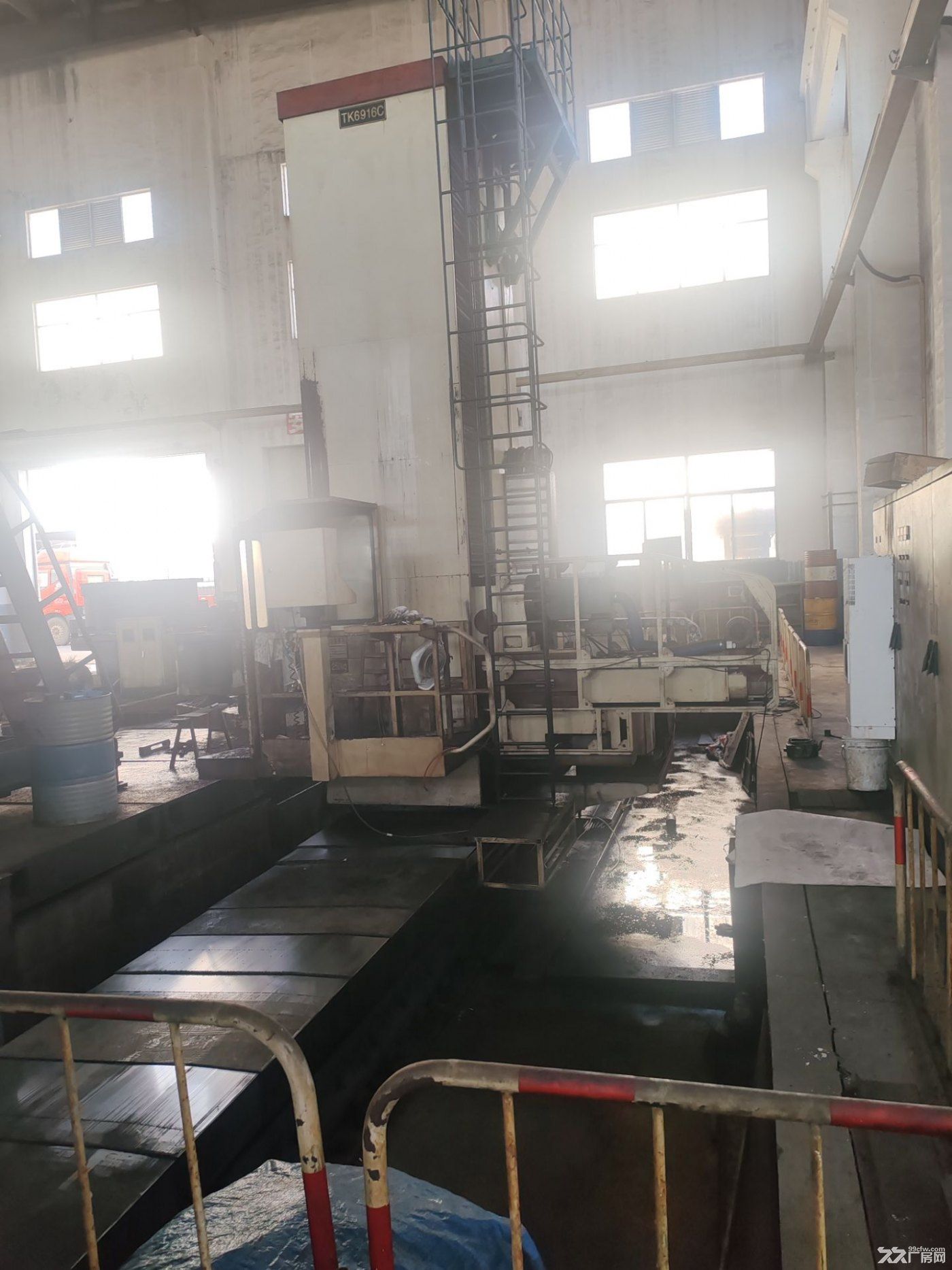 西漳工业园厂房同金加工设备一起出租重型车间1跨,宽度21米 长48米,总面积10 - 7