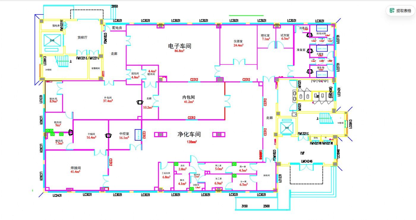 十万级洁净室可做医疗器械及生物工程