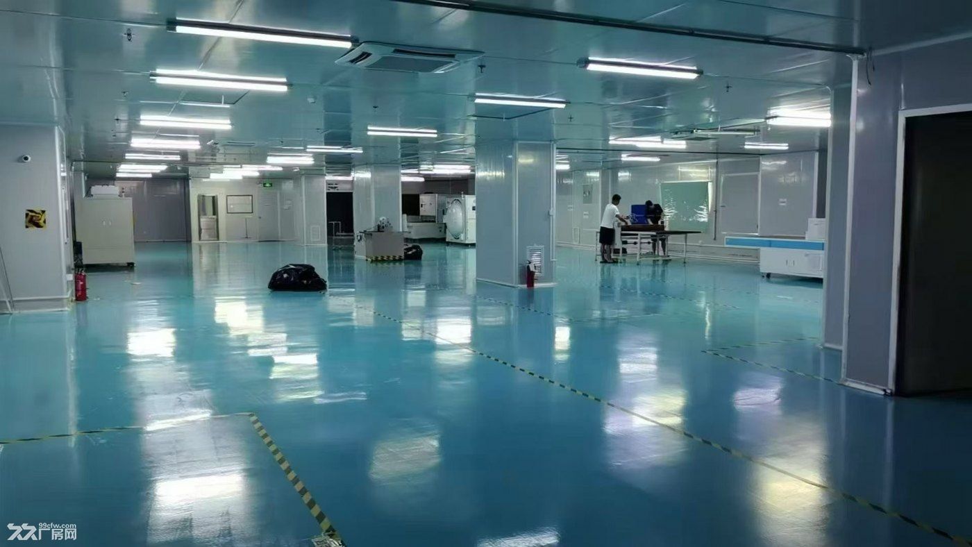深圳松岗原房东3850平带百万级无尘车间拎包入驻标准厂房出租，现成装修办公室 - 6