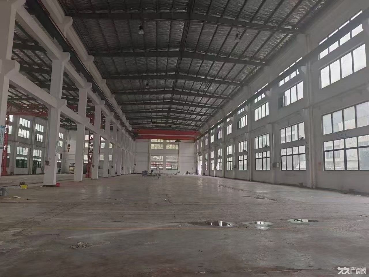 原房东大路边红本8900平15米高砖墙到顶单一层钢构厂房出租 - 2