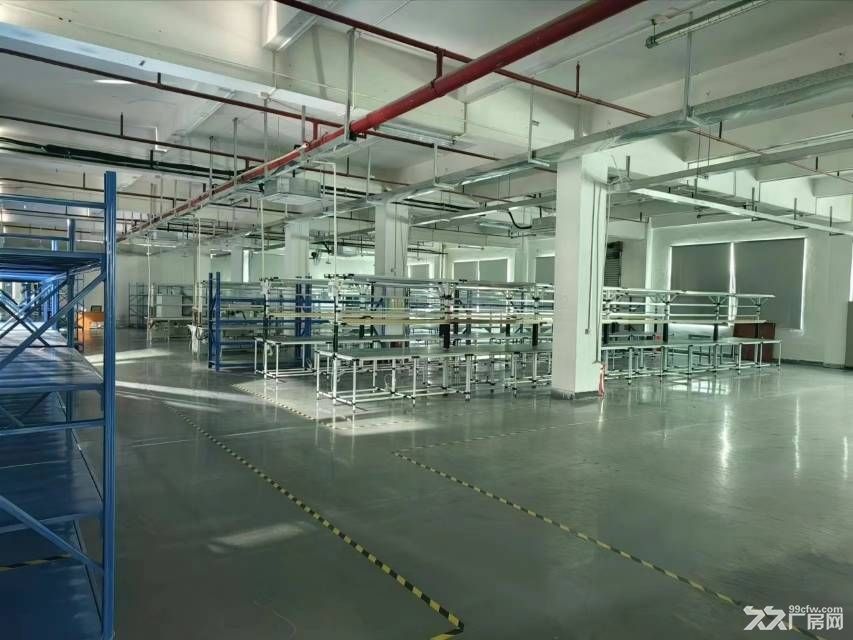 寮步华南城工业区园区分租三楼2500平方现成精装修水电齐全 - 3