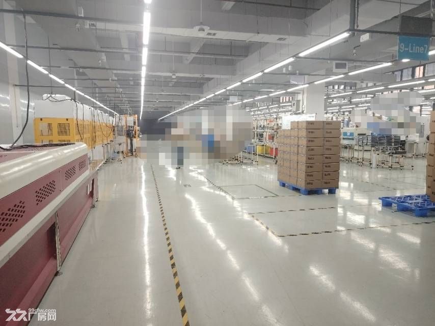 寮步工业园九楼2680平方现成精装修办公室水电齐全 - 4
