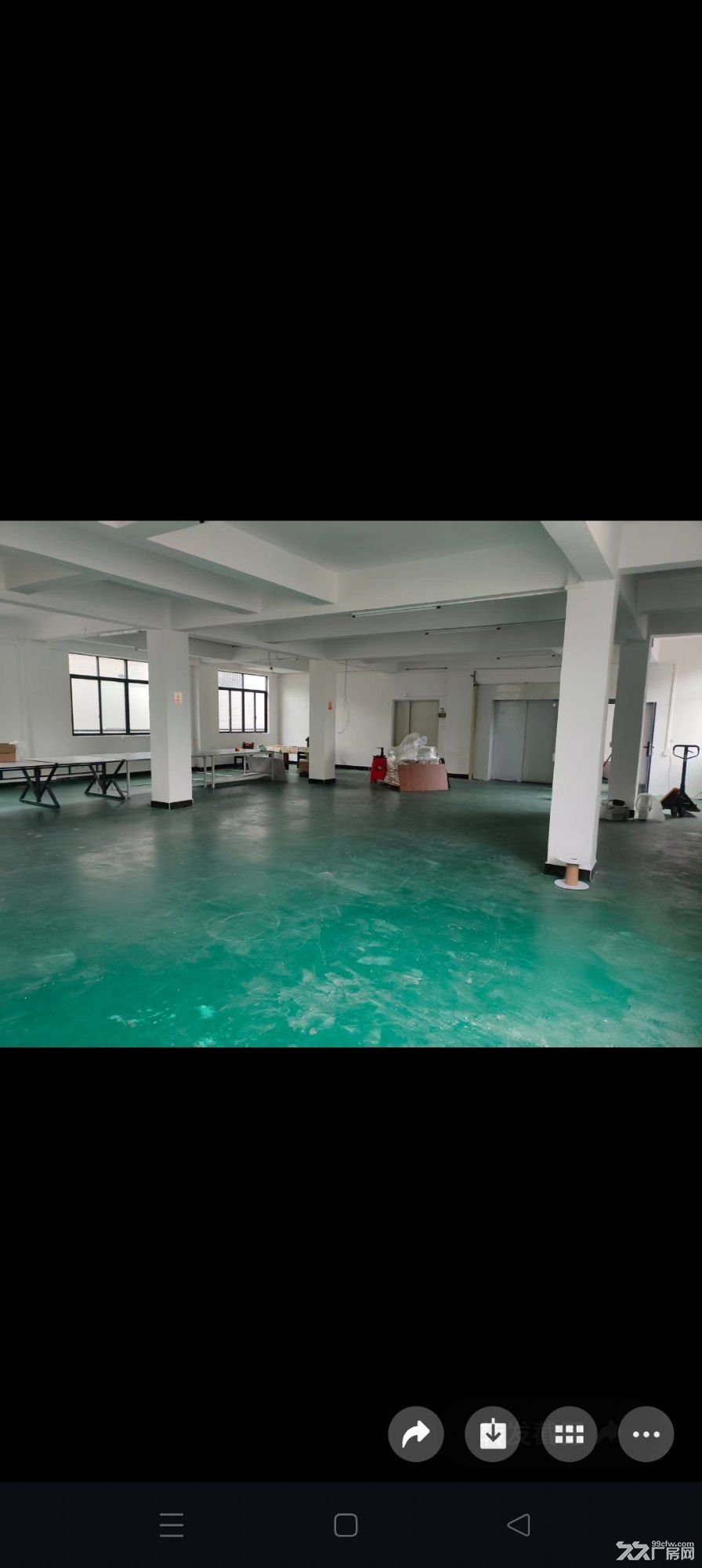 兆龙村3楼220方厂房出租，2000元