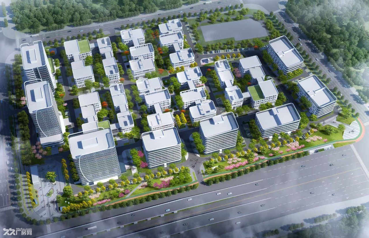 国央企联合开发，正地铁口园区