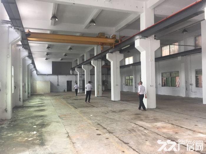 河板桥大马路边上标准厂房出租1800平 先成行车 - 2