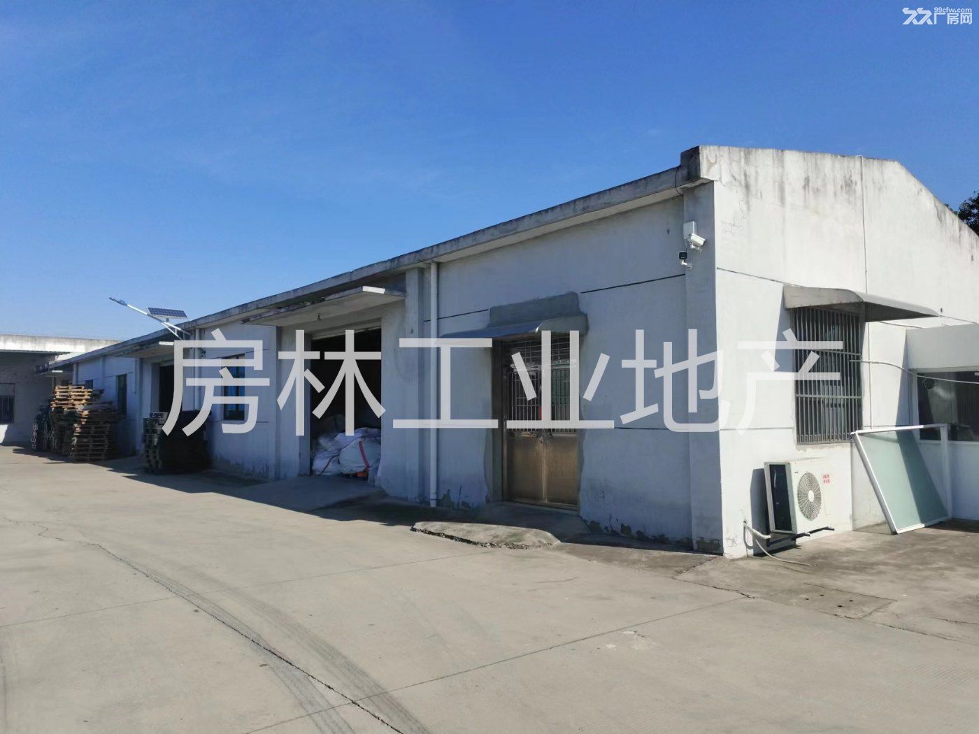 南通海安 独门独院 主厂房层高12米 空地面积大 道路宽敞