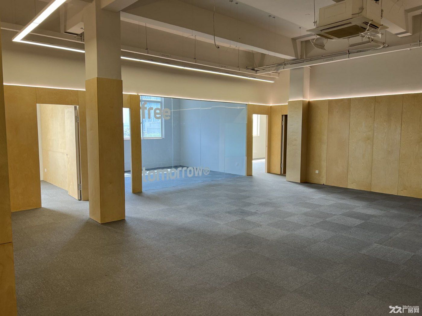 杭州滨江区西兴工业园区大面积厂房出租(可自由分割) - 4