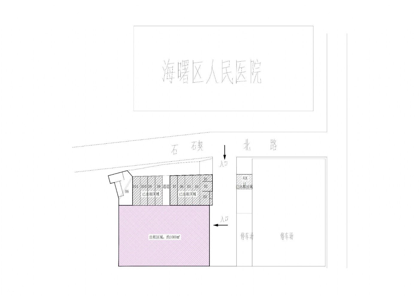 出租|一楼仓库出租、大车出入方便、支持小面积可切割 分割区域出租 - 2