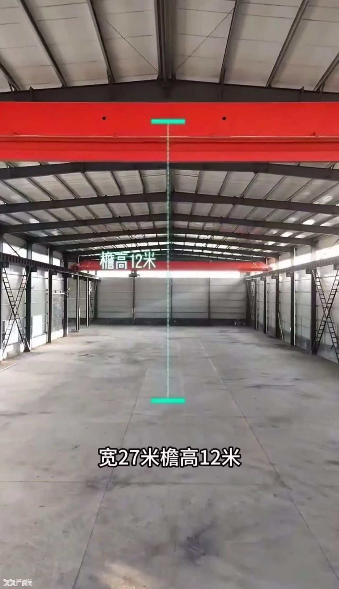 陈堡工业园区独院标准工业厂房，配航车2台，独立办公区域 - 3