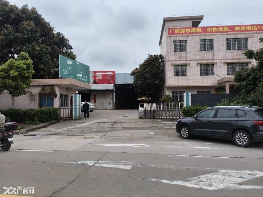 5000方,大路边,形象好,狮山工业园独院厂房出租,配套齐
