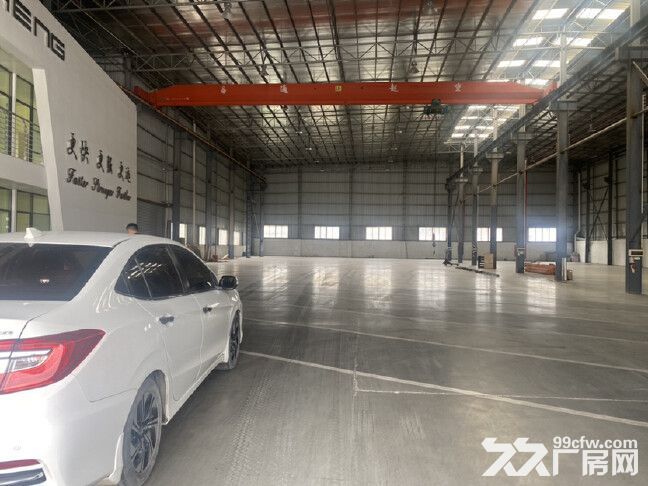 南海小塘三环路边上钢构厂房2200平,16/平,带行车,精装办公室