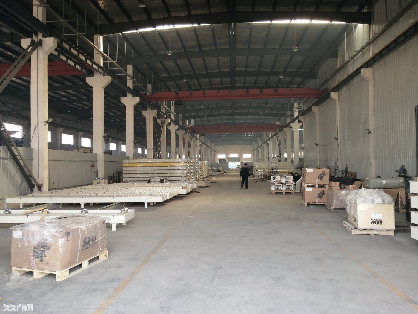建湖开发区带行车3500㎡、附属600㎡厂房出租 - 5