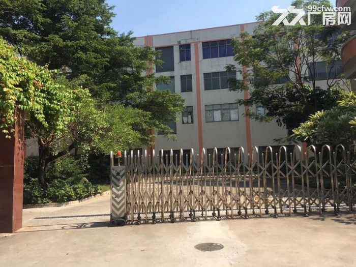 花都新华镇镜湖工业区,原房东独院标准厂房2100平,可办环评