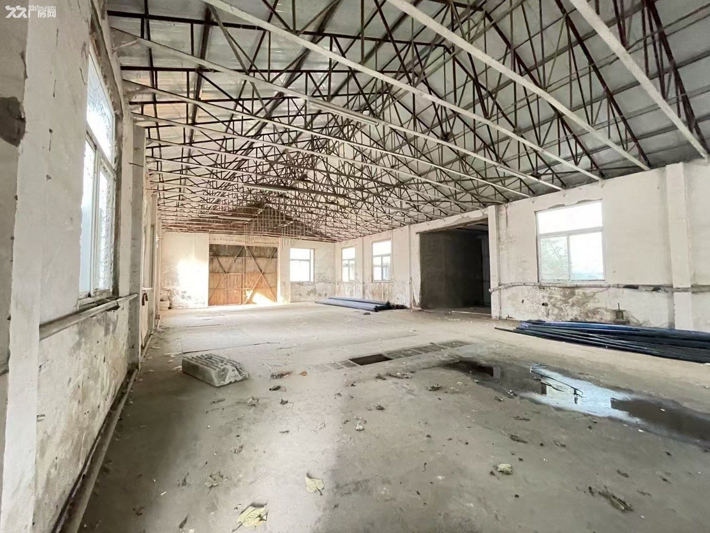 独院12500厂房高度13米带天车配有办公住宿空地库房 - 6
