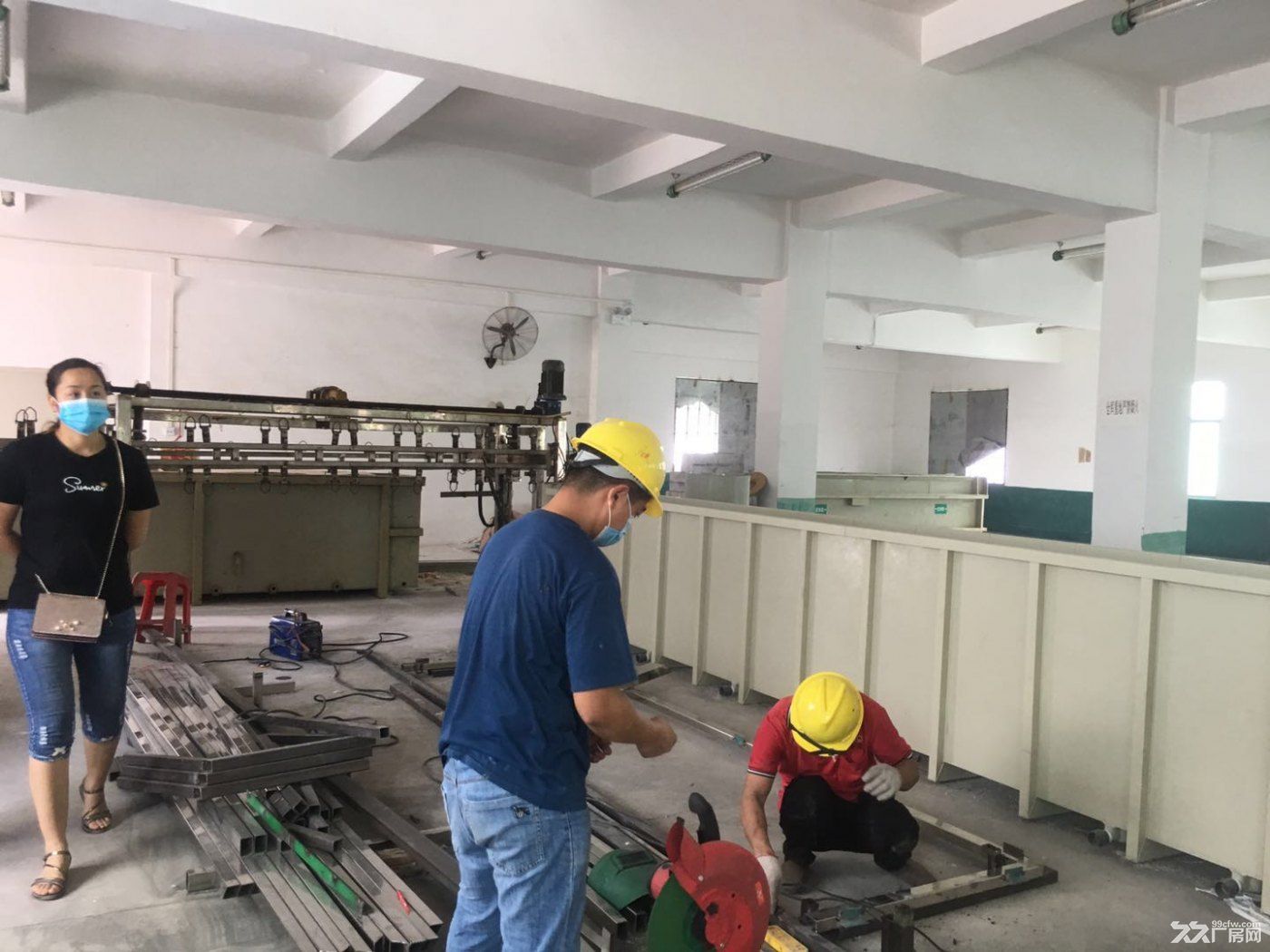新电镀厂房大小分租电镀磷化氧化清洗钝化发黑电泳退镀蚀刻线路板研磨喷粉、 - 4