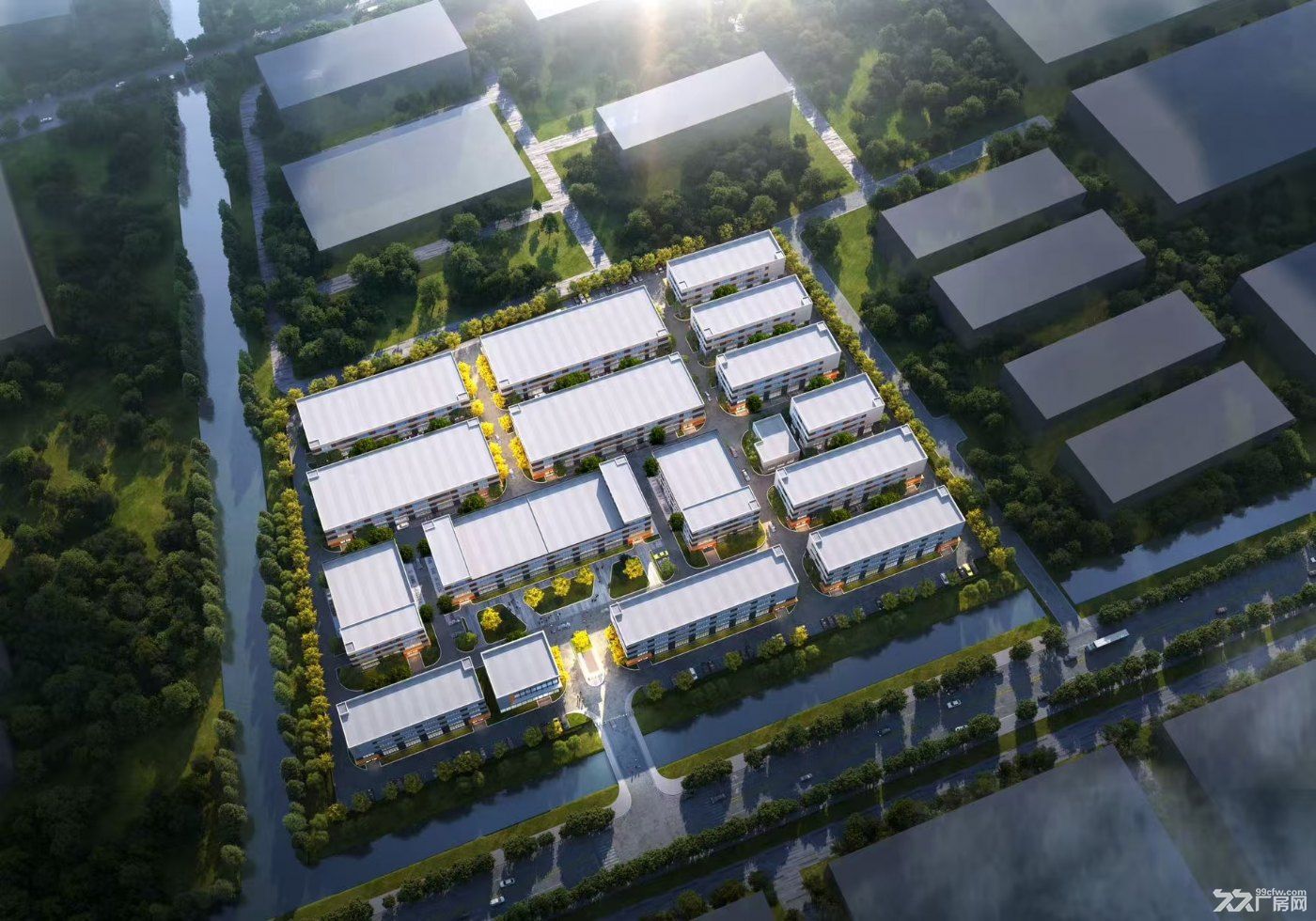 扬州经济开发区,国有土地50年产权,全新独栋厂房出售,送300平超大露台,价格优