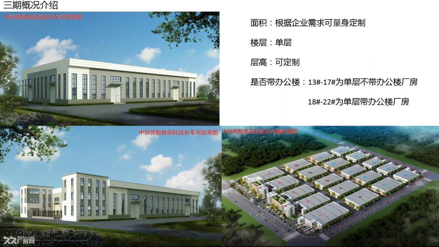 石家庄中恒食品科技谷厂房2000-4000平米招商,独立产权 - 4