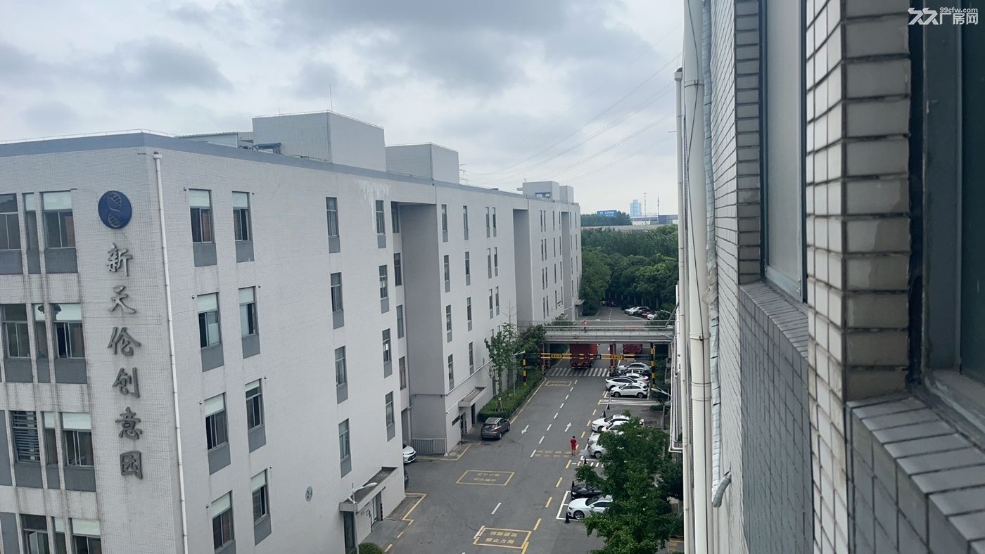 园区唯亭,免费车位一楼500㎡,楼上300㎡大小都可分租
