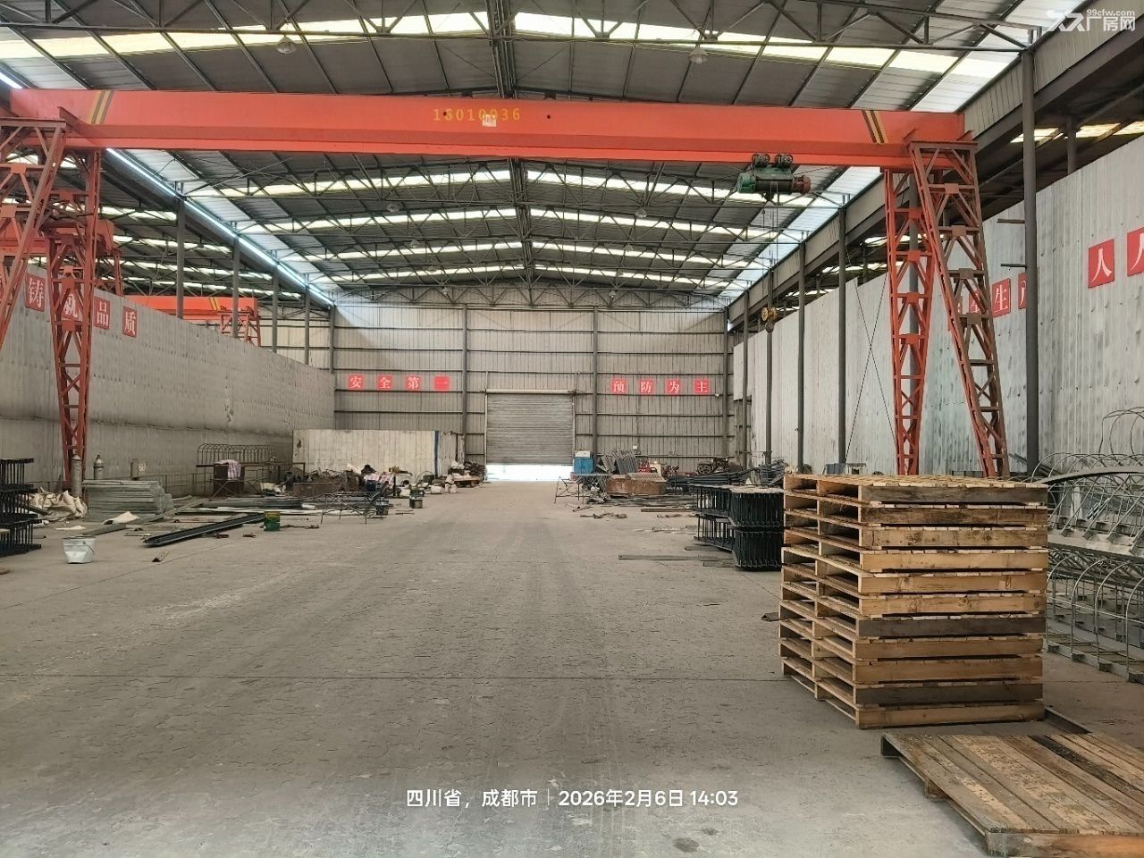 青白江工业园24000平米独院标准厂房出租有10吨航车 - 3
