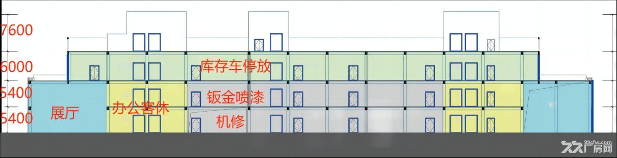高新区大学城汽车4S店招租 多业态配套服务 - 5