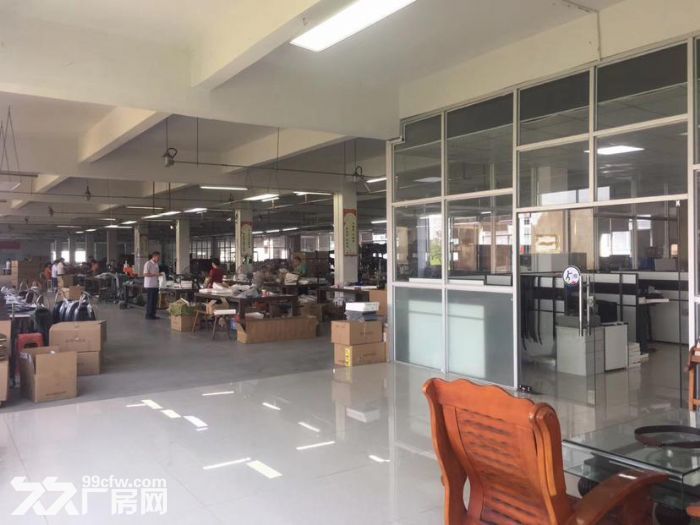 花都新华镇镜湖工业区,原房东独院标准厂房2100平,可办环评 - 2