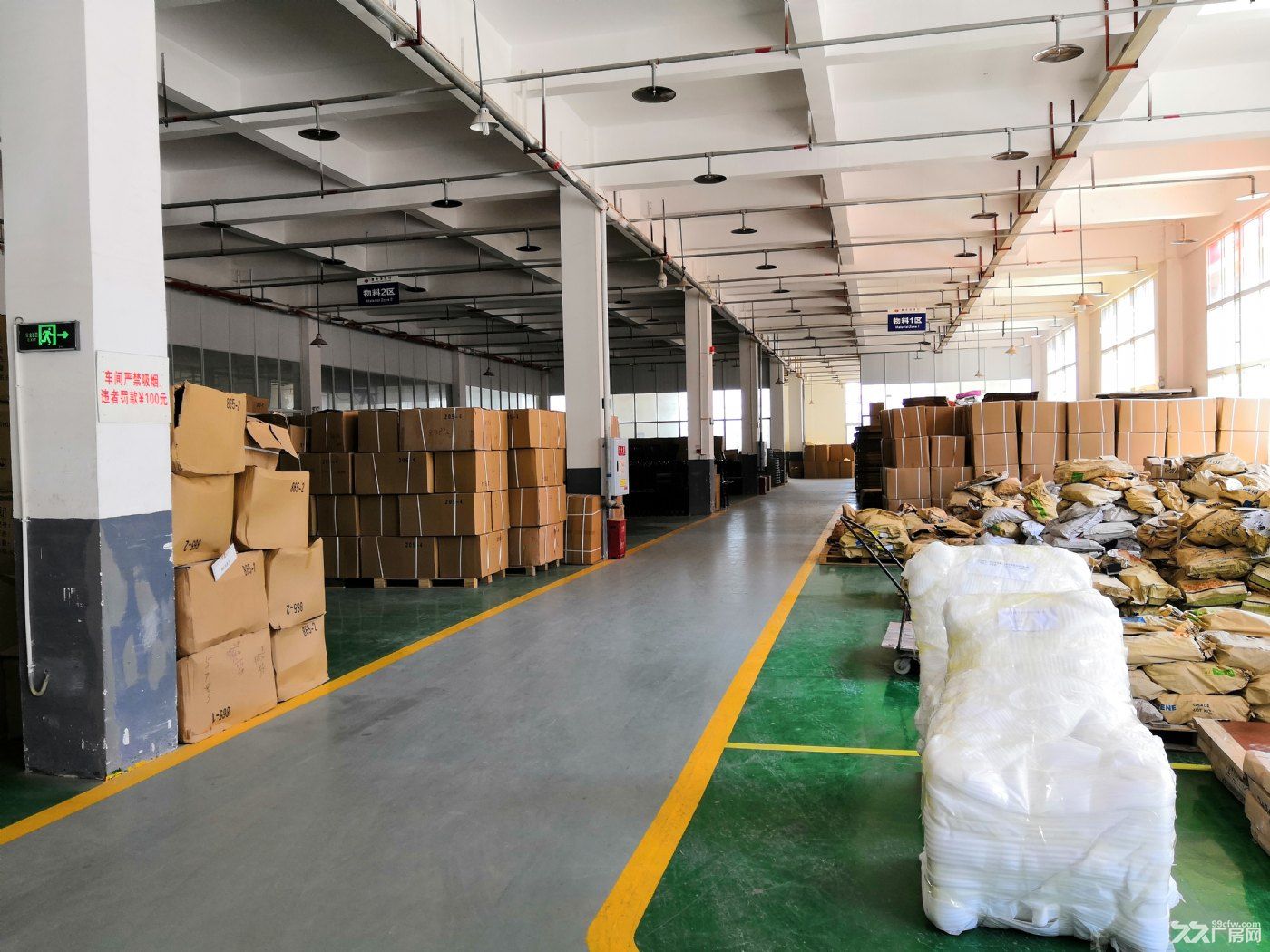 3元起租长寿高新区地坪漆地面标准厂房出租 - 2