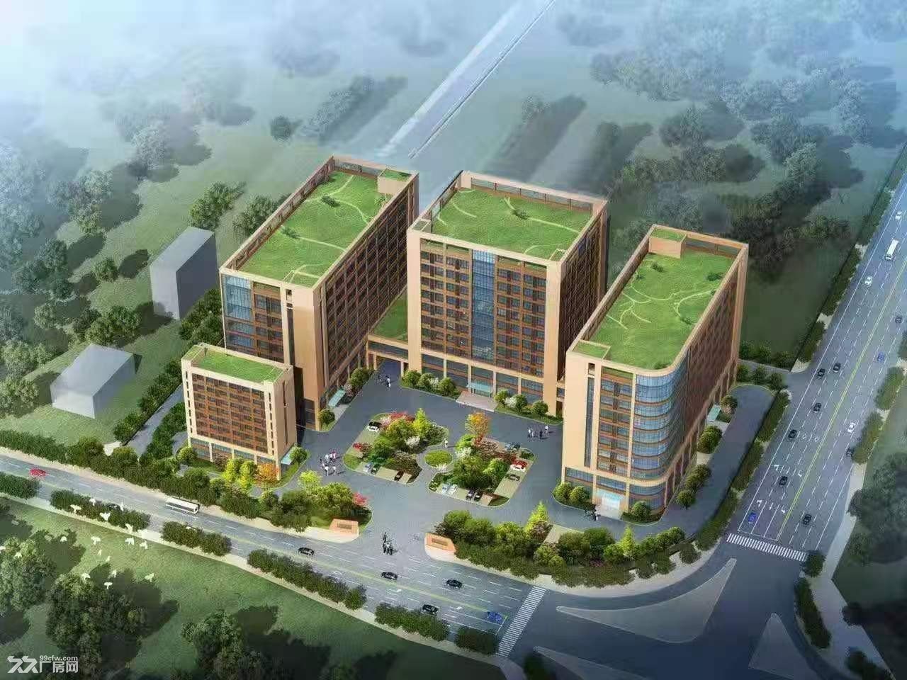深圳市龙岗区横岗园山街道智能制造、商务办公、汽车展览，工业生产制造业、环保厂房