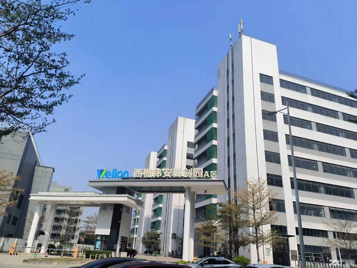 高标厂房出租 有消防 有车位 有电梯 有物业管理 高速口 有园林 有产权