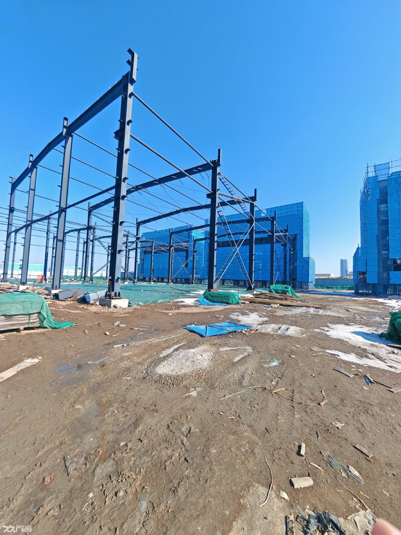 芝罘区幸福新城新建工业园区厂房办公楼出售可贷款环评50年产权 8-12米层高