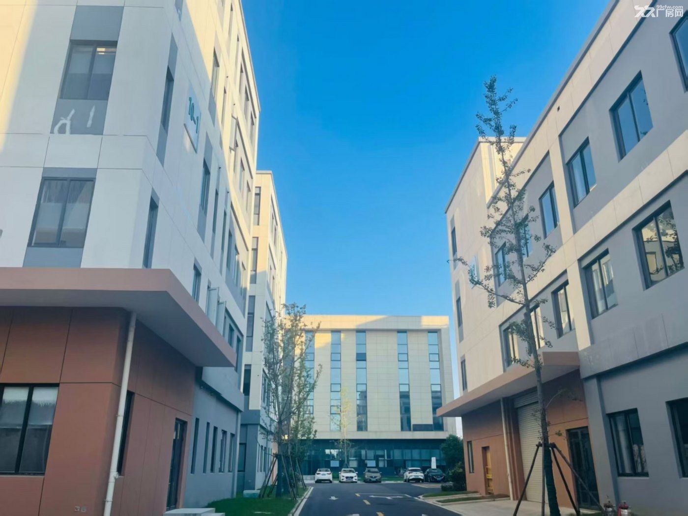 江北快速路旁独栋三层半厂房，产权50年，首付一层 - 2