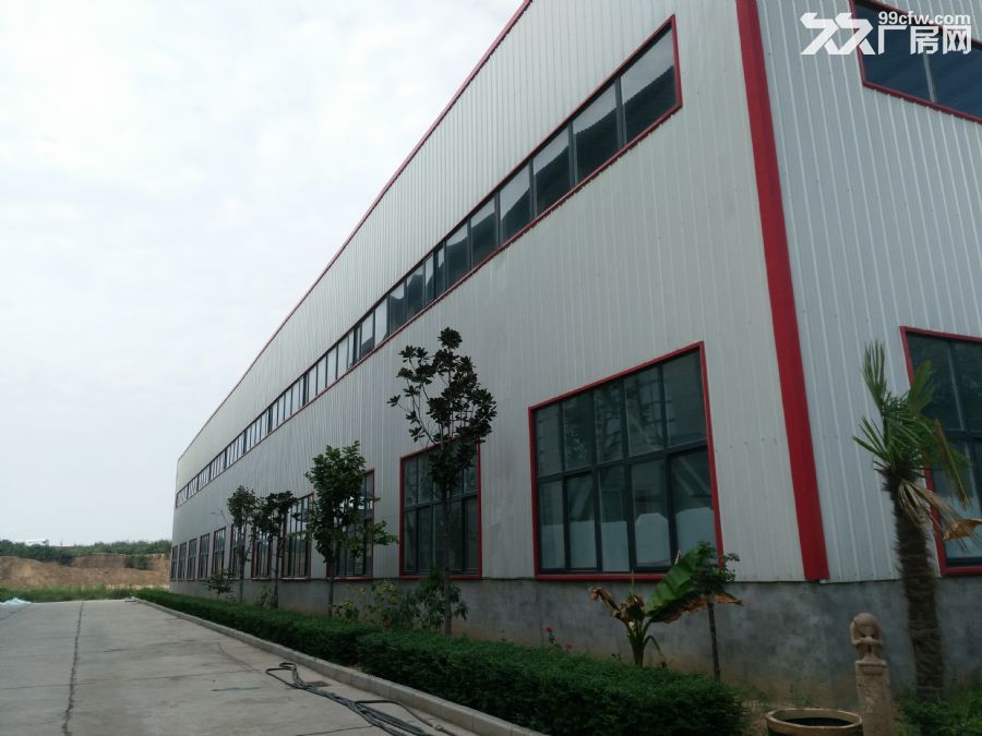 福银高速咸阳北出口200米超级优惠厂房 、空地出租，可办环评，可进半挂车，可分割 - 3
