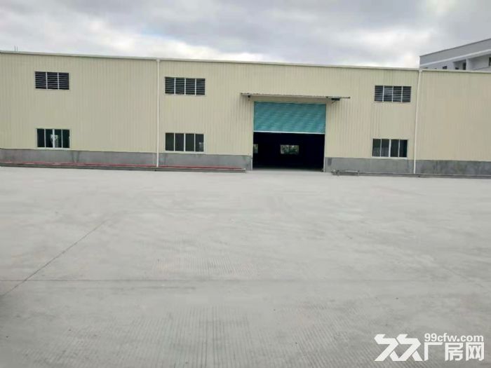 博罗石湾镇原房东单一层钢混厂房1200平,滴水9米,带行车,空地大