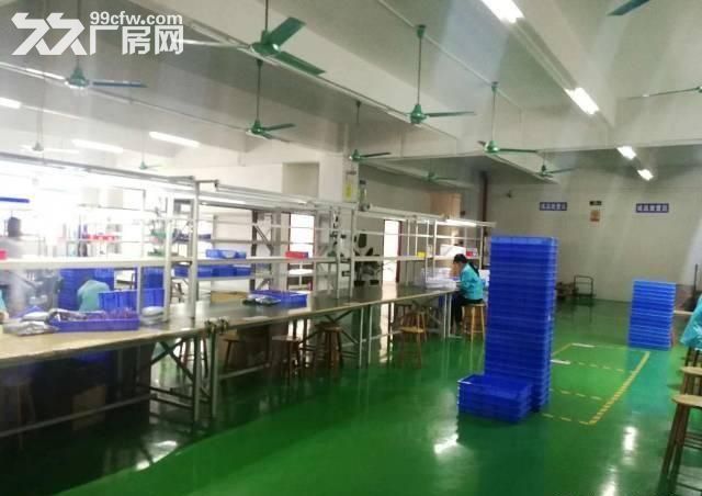 广州番禺区石楼工业园厂房出租1200方，可办环评，带全新地坪漆 - 2