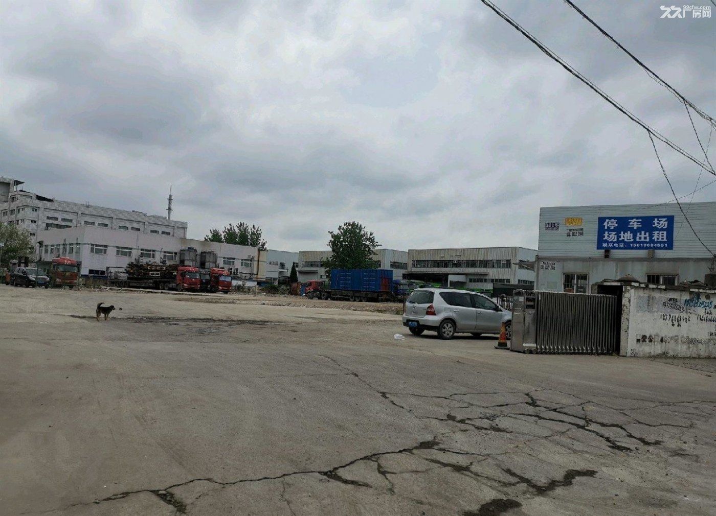 安亭35亩水泥场地出租,可分租曹安公路边 - 3