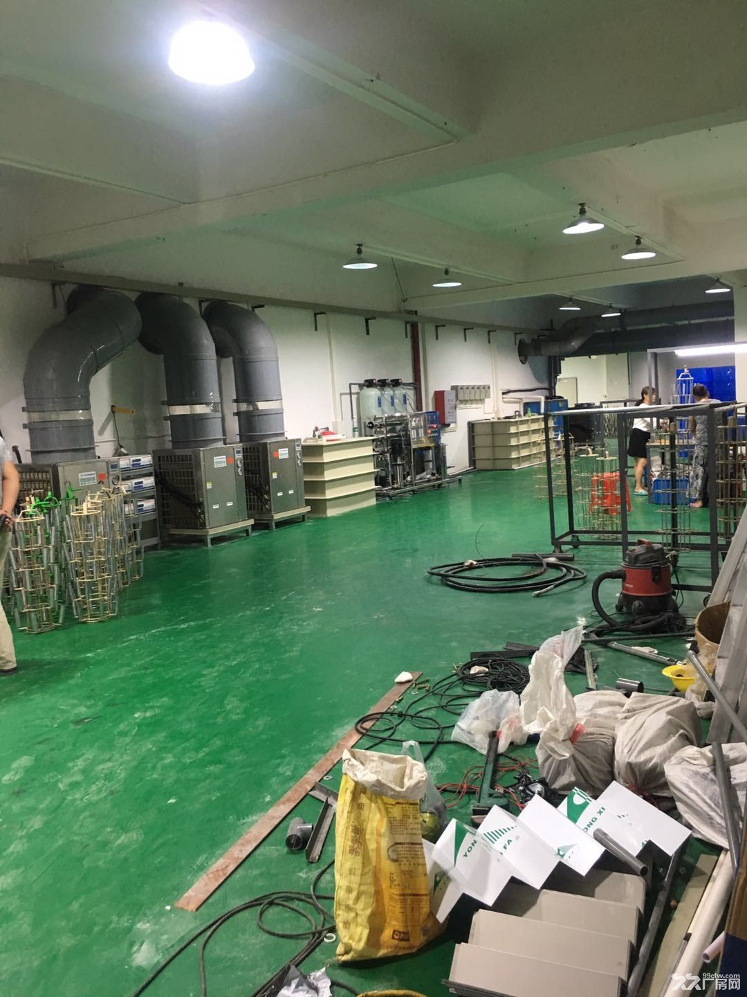 新电镀厂房大小分租电镀磷化氧化清洗钝化发黑电泳退镀蚀刻线路板研磨喷粉、 - 7