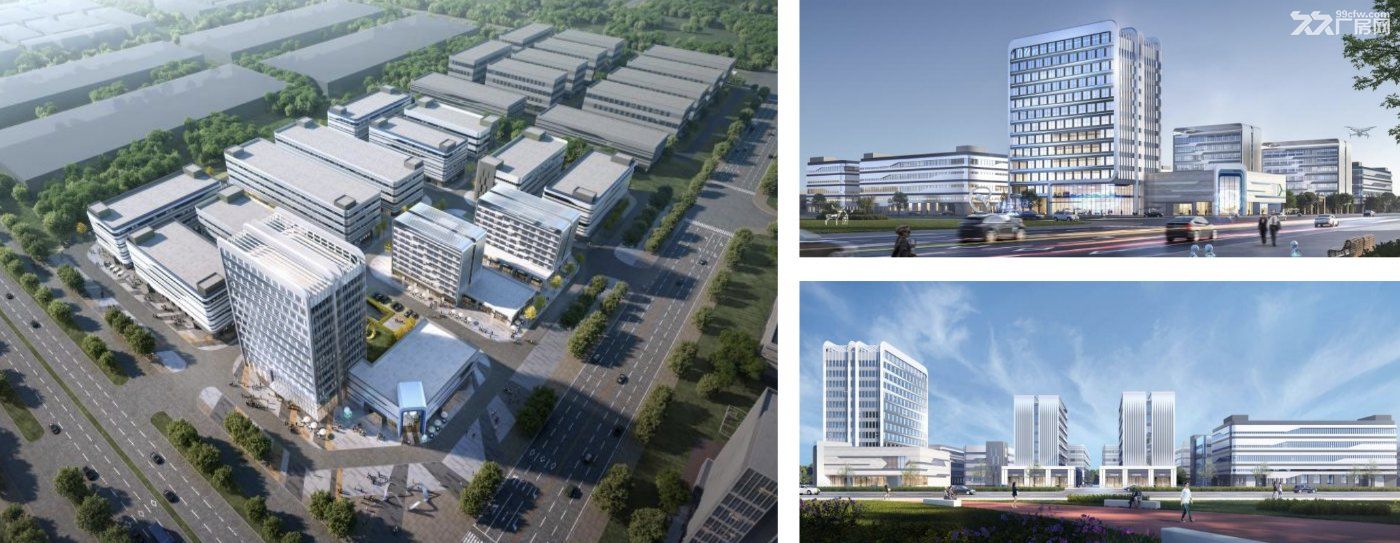 中电赫山电子信息科技园，1500平-10000平，全新厂房招租，政府物业 - 4